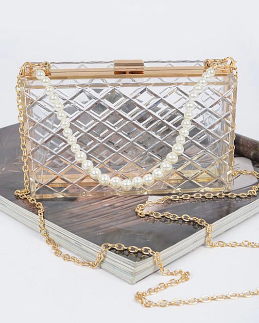 Clear Rectangle Purse